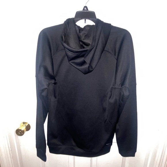 NWOT Adidas logo black Hoodie - Picture 2 of 4
